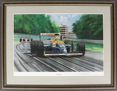 Lot 582 - After Simon Ward Riccardo Patrese, San Marino...