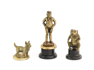 Lot 518 - A Solid Brass John Bull Motor Car Radiator...
