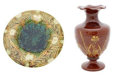 Lot 559 - A Linthorpe Pottery Vase, shape No.2274,...