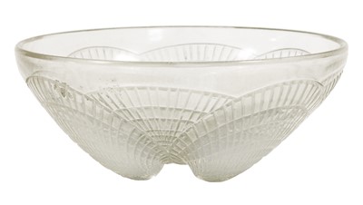 Lot 597 - René Lalique (French, 1860-1945): A Coquilles...