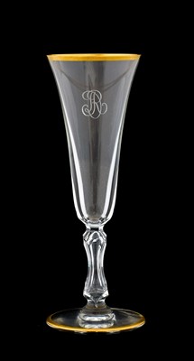Lot 11 - A Set of Twenty-One Champagne Flutes, en suite