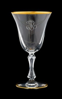 Lot 14 - A Set of Twelve Red Wine Glasses, en suite...