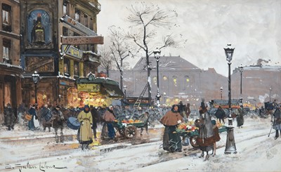 Lot 1050 - Eugene Galien-Laloue (1854-1941) French Paris,...