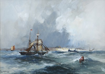 Lot 1019 - Frank Henry Mason RBA, RI, RSMA (1875-1965)...
