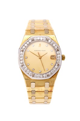 Lot 2203 - Audemars Piguet: An 18 Carat Yellow and White...