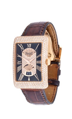 Lot 2201 - Piaget: A Fine 18 Carat Rose Gold Diamond Set...