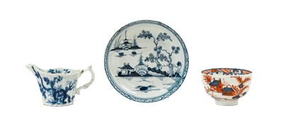Lot 41 - A Worcester Porcelain Cream Boat, circa 1758,...
