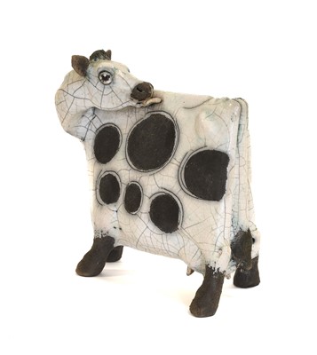 Lot 593 - Lawson E Rudge (b.1936): A Raku Pottery...