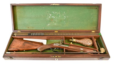 Lot 214 - A 19th Century Percussion Single Barrel Big...