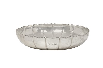 Lot 2122 - A George V Silver Strawberry-Dish