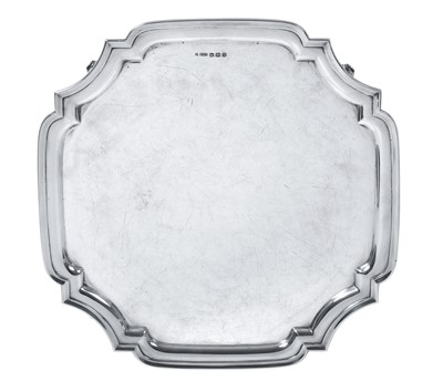 Lot 2127 - A George VI Silver Salver