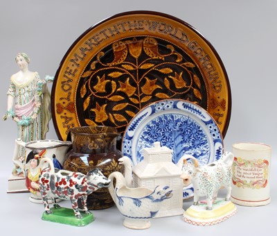 Lot 89 - Carole Glover (contemporary), A Slipware...