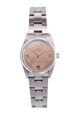 Lot 2196 - Rolex: A Stainless Steel Automatic Centre...