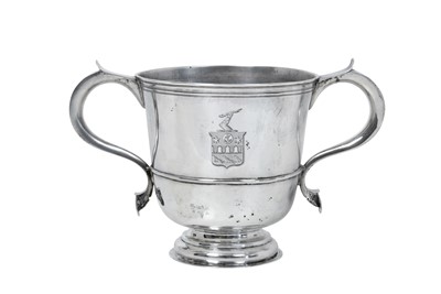 Lot 2009 - A George I Provincial Silver Two-Handled Cup