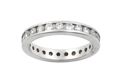 Lot 2321 - A Diamond Eternity Ring the twenty-five round...
