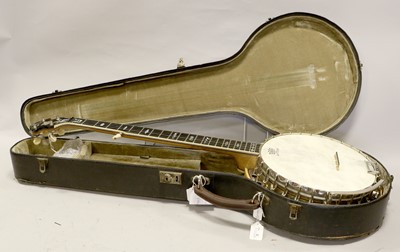 Lot 3068 - Banjo By Clifford Essex & Son
