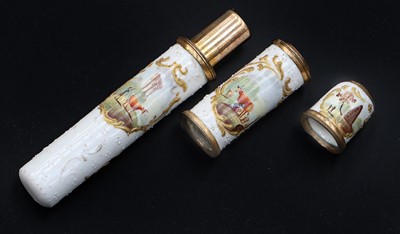 Lot 2062 - *An 18th Century Staffordshire Bilston Enamel...