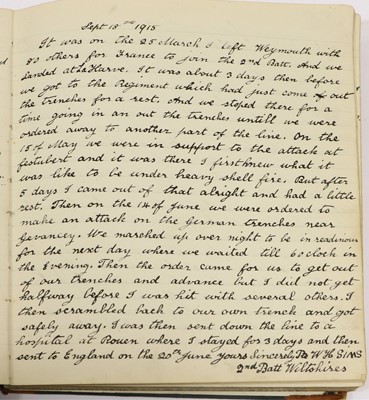 Lot 34 - The Wounded of St. Mary’s War Hospital,...