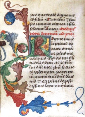 Lot 41 - A Late Medieval Prayer Book. A small...