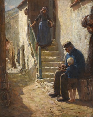 Lot 1091 - Percy Morton Teasdale RCamA (1870-1961) "The...