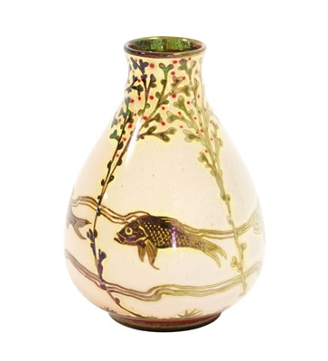 Lot 522 - A Pilkington's Royal Lancastrian Vase,...