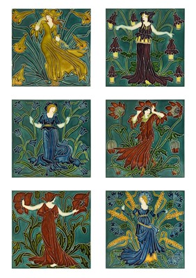 Lot 500 - Walter Crane (1845-1915) for Pilkington's...