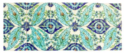 Lot 502 - A Pilkington's 6" Persian Ten Tile Panel,...