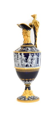 Lot 78 - A Royal Worcester Porcelain "Limoges Enamel"...