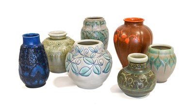 Lot 524 - A Pilkington's Royal Lancastrian Vase,...