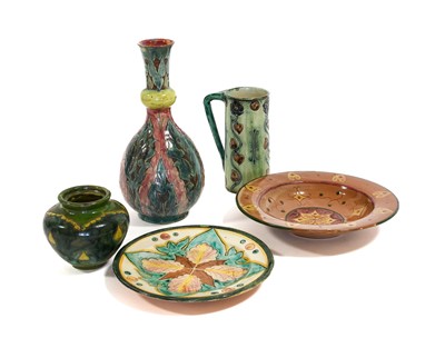 Lot 541 - A Della Robbia Pottery Earthenware Vase, by...