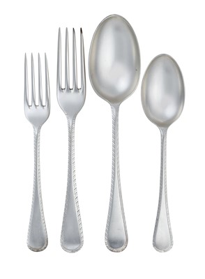 Lot 2035 - An Elizabeth II Silver Table-Service