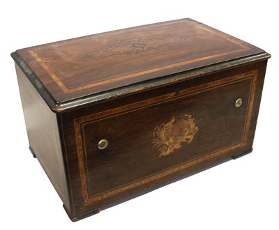 Lot 3158 - A Large 'Flutes Voix Celestes' Musical Box Playing Six Airs, By B. A. Bremond