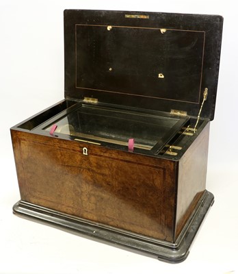 Lot 3160 - A Large Voix-Celestes Musical Box, For Continued Restoration, By Bremond