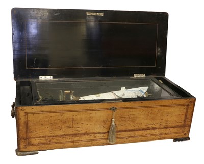 Lot 3155 - A Large and Partly Dismantled 'Sublime-Harmony' Musical Box