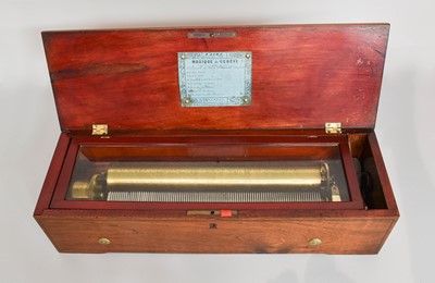 Lot 3150 - A Good 'Tradesman's' Key-Wind Full-Operatic Musical Box, By Nicole Frères
