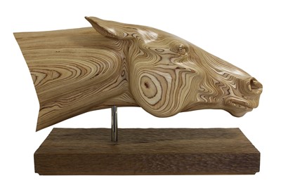 Lot 635 - Carl Church (b.1969): Horse's Head, 2020,...