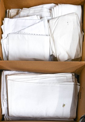Lot 2011 - A Quantity of Assorted White Linen and...