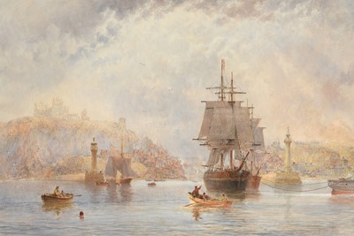 Lot 1021 - George Weatherill (1810-1890) "Shipping...