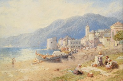 Lot 1005 - Myles Birket Foster RWS (1825-1899) Figures...