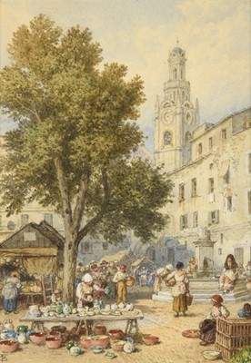 Lot 1013 - Myles Birket Foster RWS (1825-1899)...