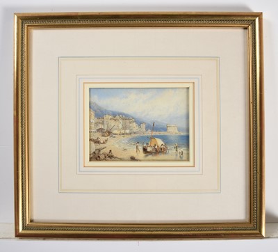Lot 1008 - Myles Birket Foster RWS (1825-1899) "Menton"...