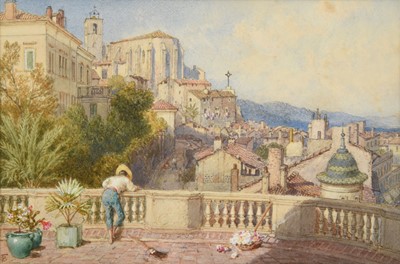 Lot 1014 - Myles Birket Foster RWS (1825-1899) Andalucian...