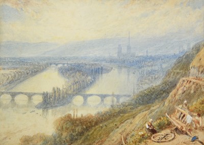 Lot 1002 - Myles Birket Foster RWS (1825-1899) "Looking...