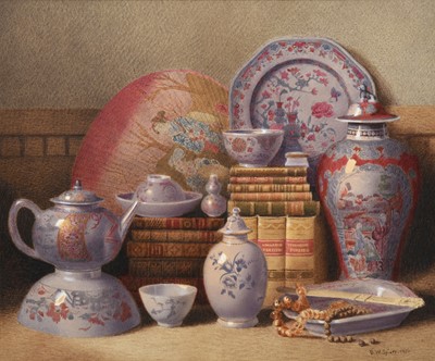 Lot 1037 - Benjamin Walter Spiers (1845-1923) A still...