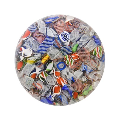 Lot 28 - A Baccarat Scrambled Paperweight, circa 1850,...