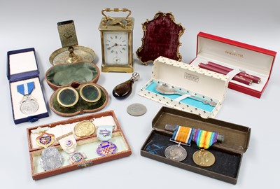 Lot 44 - A Curio Lot, including silver and other...