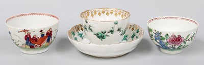 Lot 53 - A Champion's Bristol Teabowl and Saucer, circa...