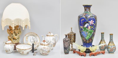 Lot 94 - A Japanese Cloisonne Vase, Meiji period,...