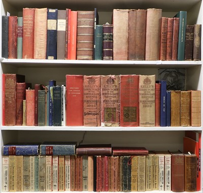 Lot 80 - Yorkshire Directories. A large collection of...