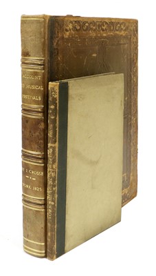Lot 81 - Crosse (John). An Account of the Grand Musical...